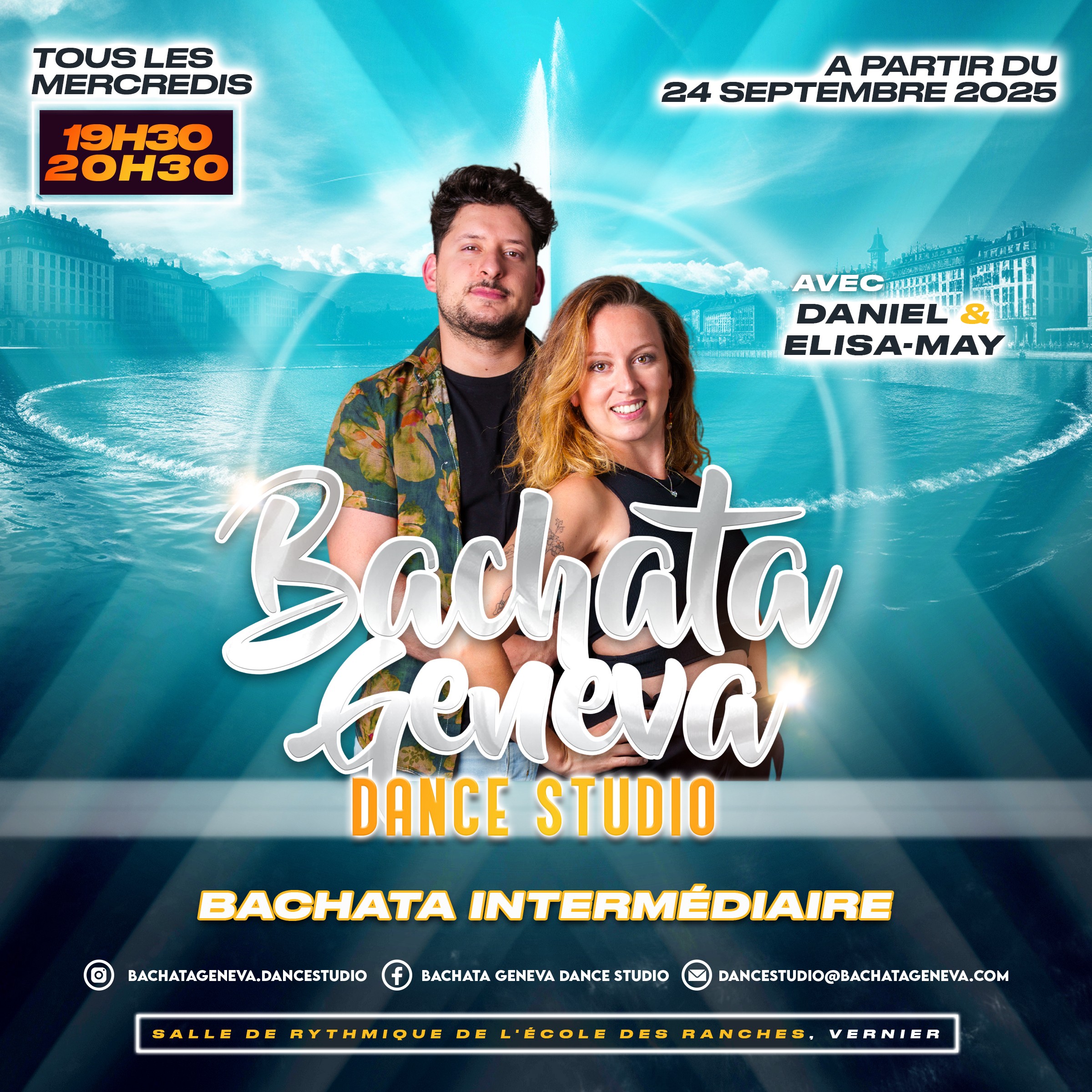 Bachata Intermediate - Intermediate Bachata class flyer