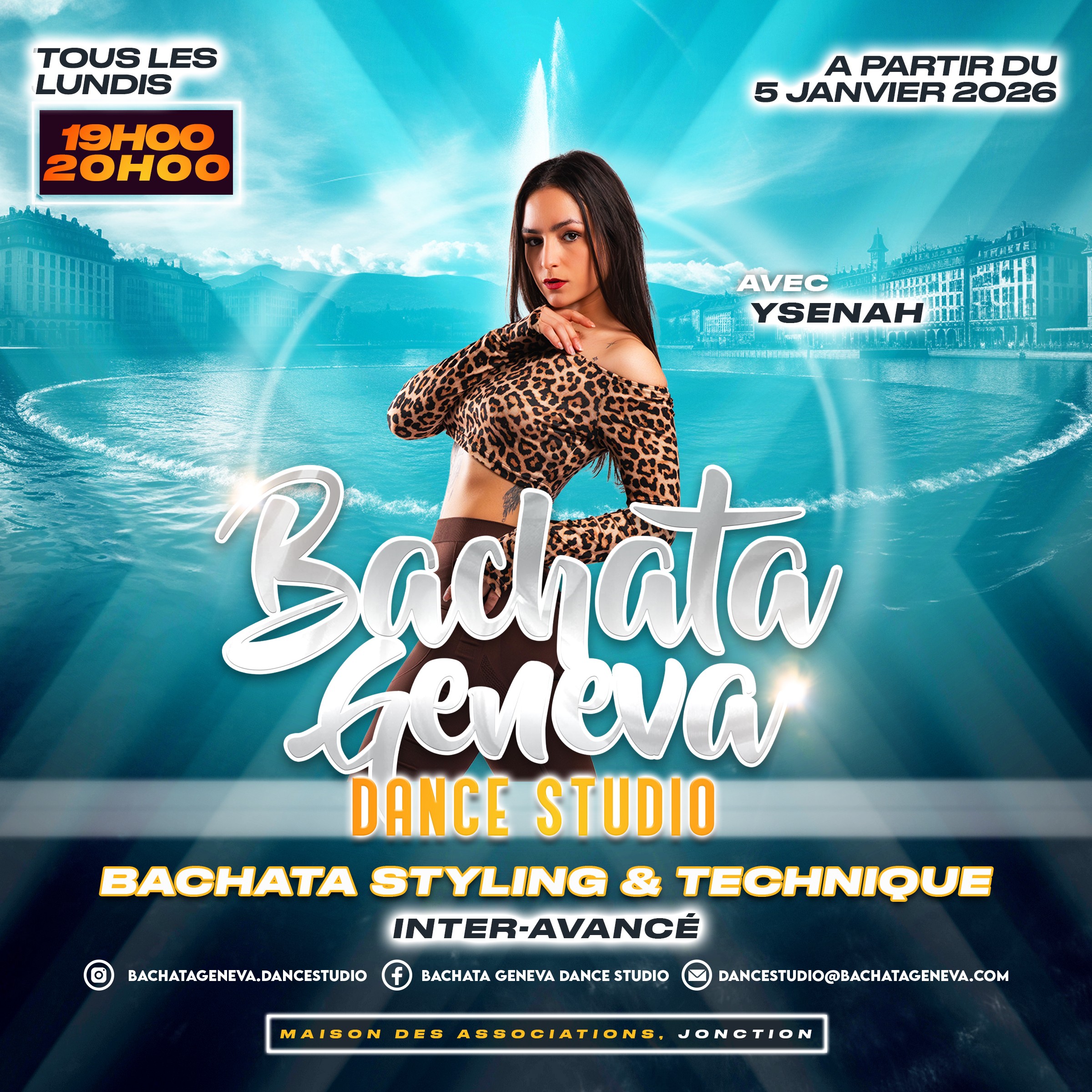 Bachata Styling & Technique - Inter-Advanced Bachata class flyer