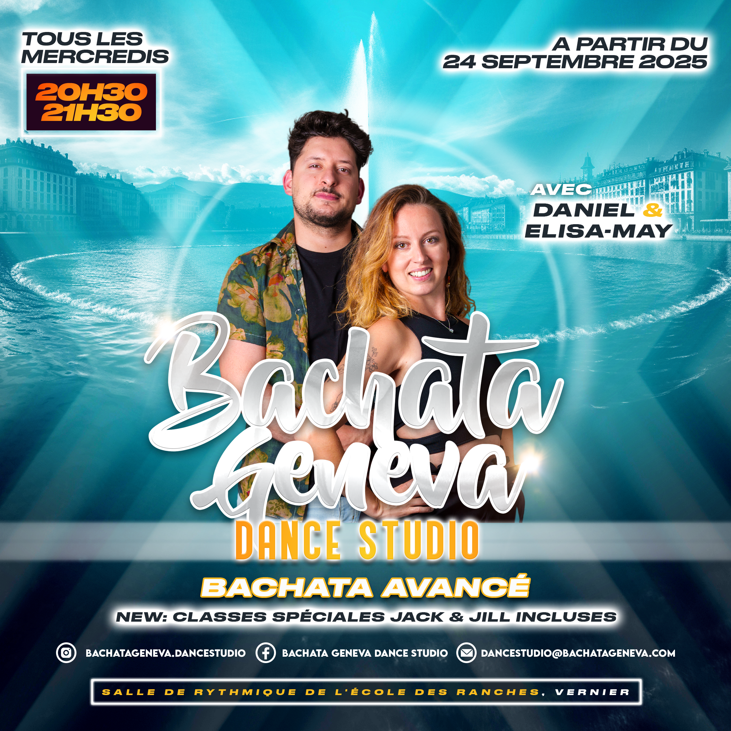 Bachata Advanced - Advanced Bachata class flyer