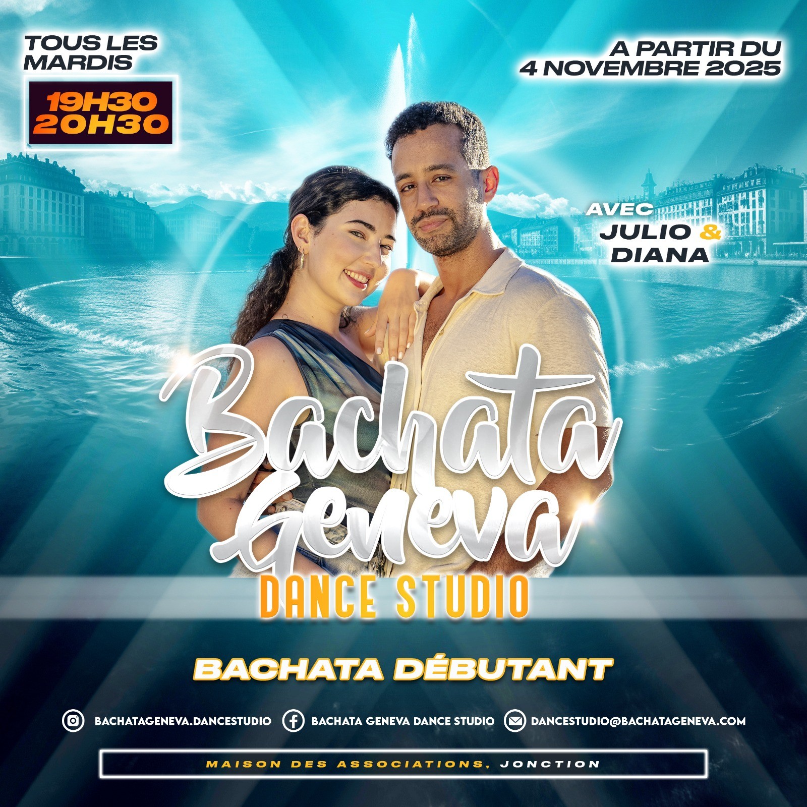 Bachata Beginner - Beginner Bachata class flyer
