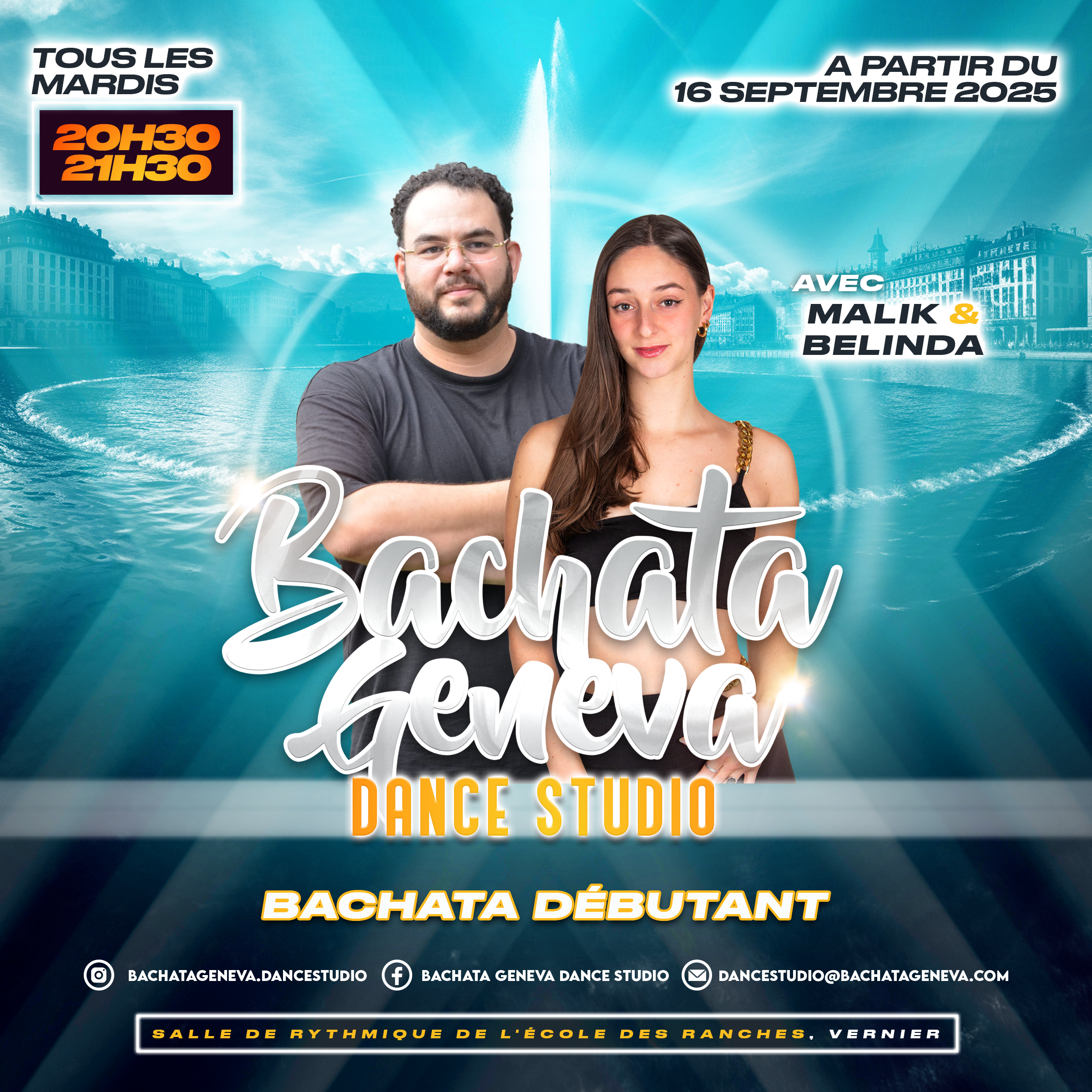 Bachata Beginner - Beginner Bachata class flyer