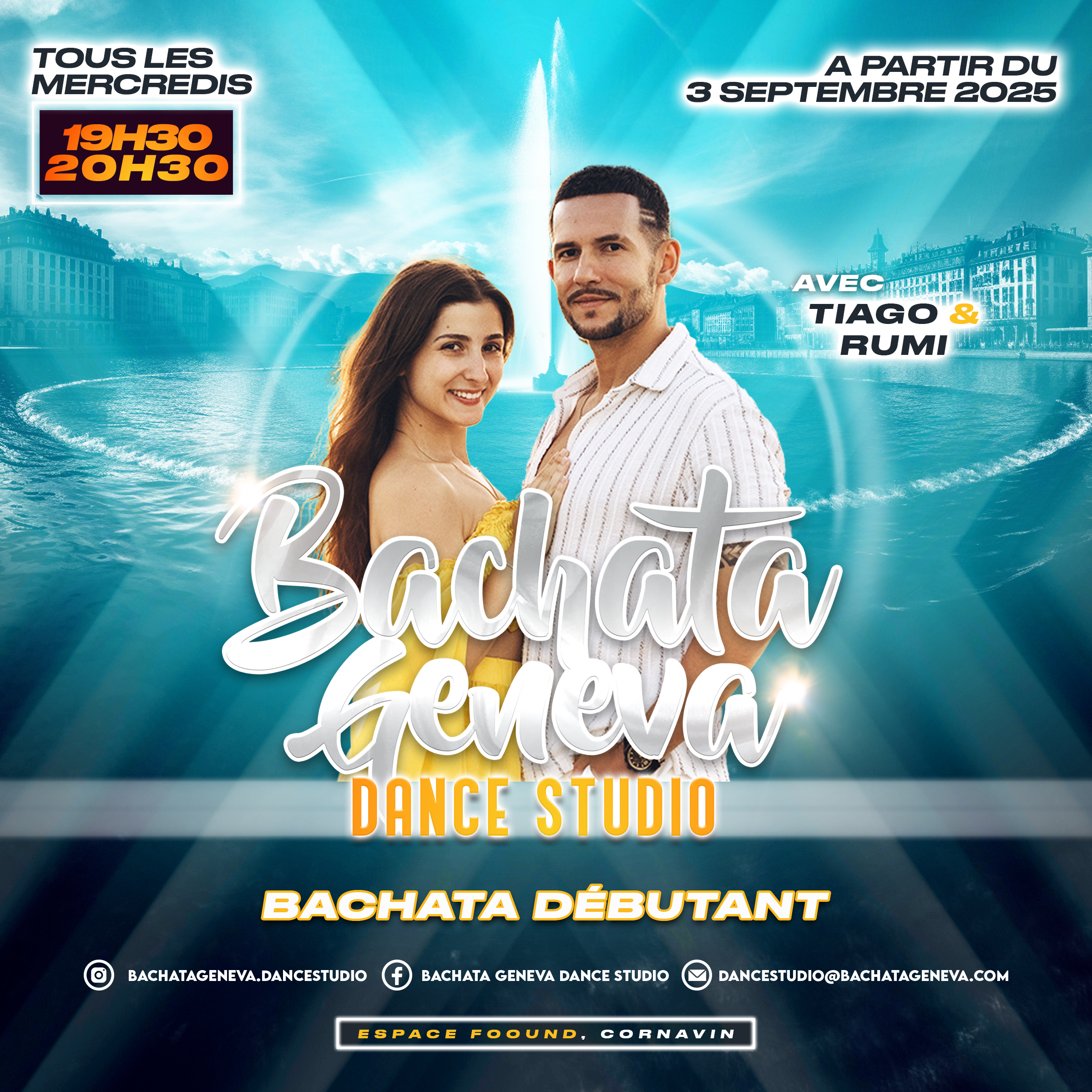 Bachata Beginner - Beginner Bachata class flyer